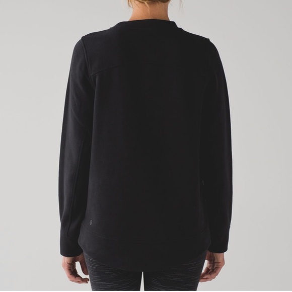 Lululemon Fleece Be True Crew sweatshirt sweater
Black - Picture 5 of 6